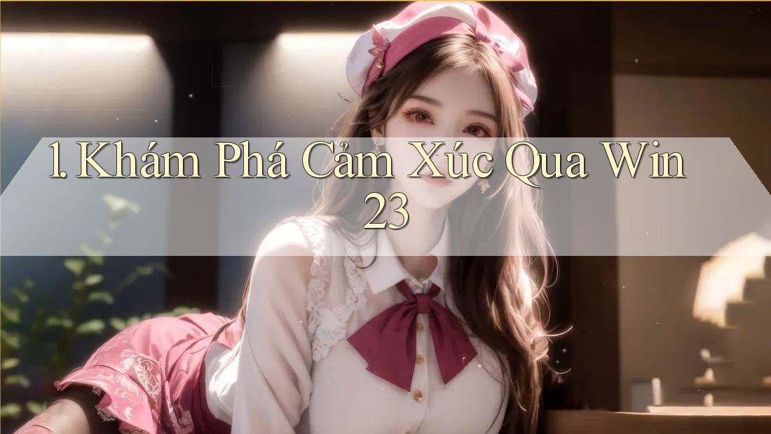 1. Khám Phá Cảm Xúc Qua Win23 1. Khám Phá Cảm Xúc Qua Win23