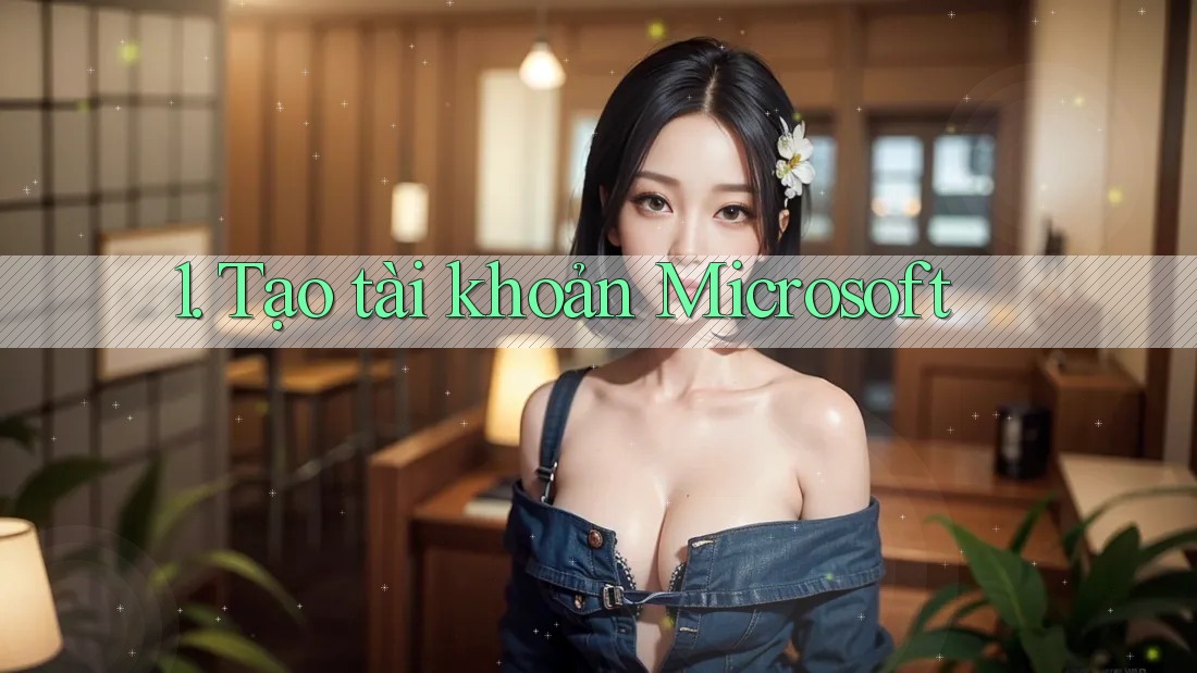 1. Tạo tài khoản Microsoft