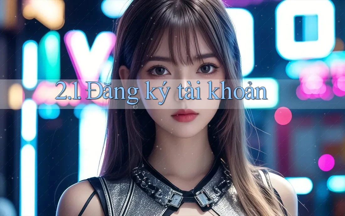 2. 1 Đăng Ký Tài Khoản 2. 1 Đăng Ký Tài Khoản