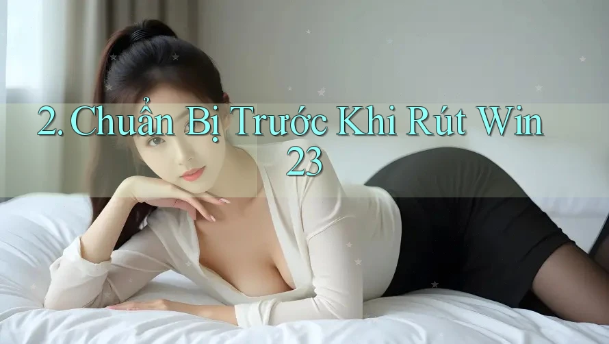 2. Chuẩn Bị Trước Khi Rút Win23 2. Chuẩn Bị Trước Khi Rút Win23