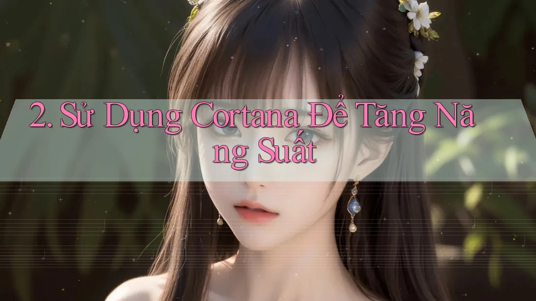 2. Sử Dụng Cortana Để Tăng Năng Suất 2. Sử Dụng Cortana Để Tăng Năng Suất