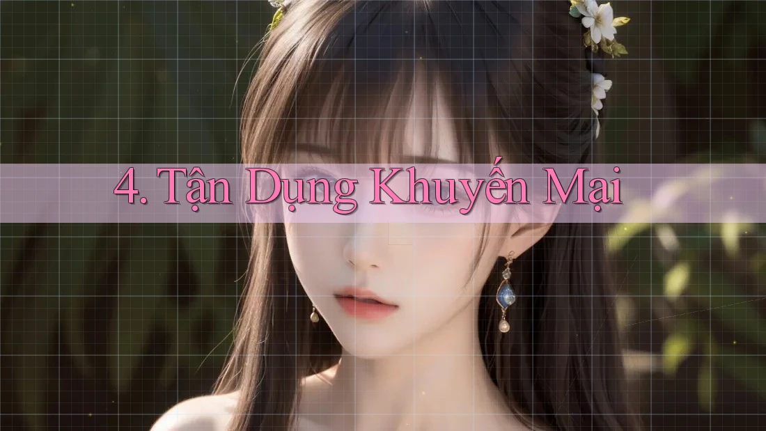 4. Tận Dụng Khuyến Mại 4. Tận Dụng Khuyến Mại