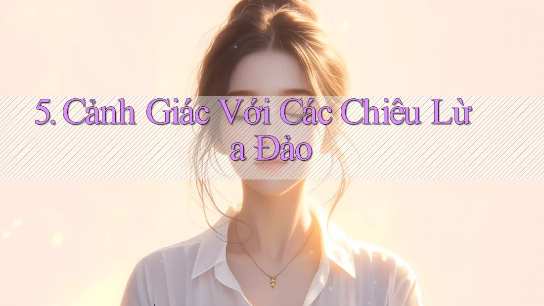 5. Cảnh Giác Với Các Chiêu Lừa Đảo