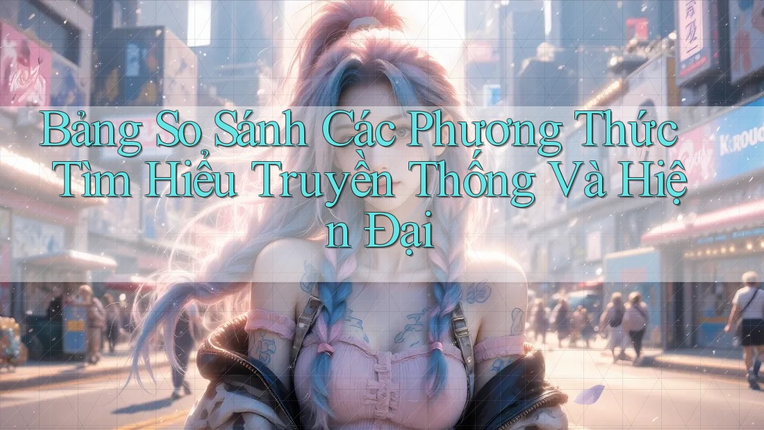 Bảng So Sánh Các Phương Thức Tìm Hiểu Truyền Thống Và Hiện Đại