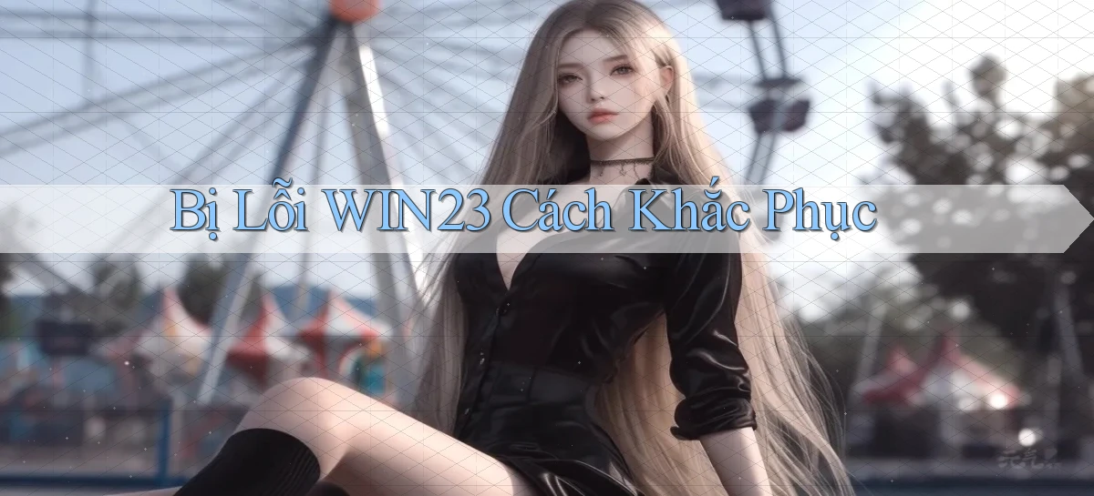 bị lỗi win23 cách khắc phục