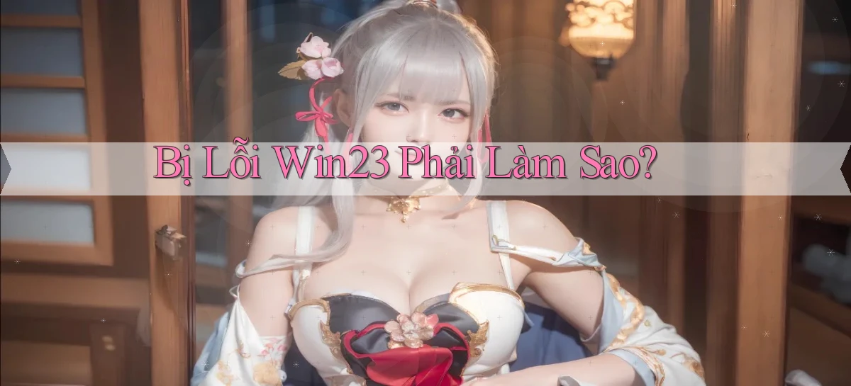 bị lỗi win23 phải làm sao