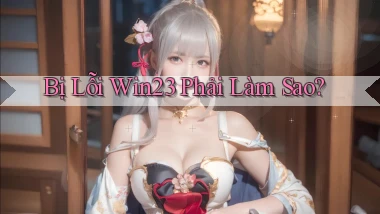 bị lỗi win23 phải làm sao