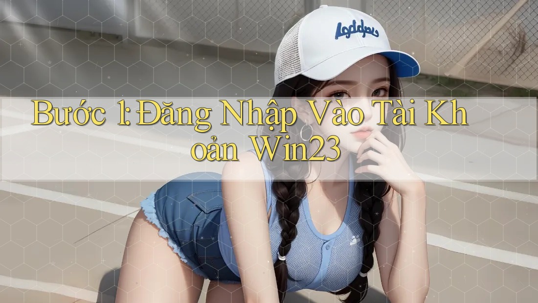 Bước 1: Đăng Nhập Vào Tài Khoản Win23