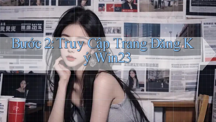 Bước 2: Truy Cập Trang Đăng Ký Win23 Bước 2: Truy Cập Trang Đăng Ký Win23