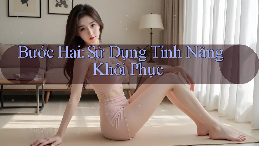 Bước Hai: Sử Dụng Tính Năng Khôi Phục Bước Hai: Sử Dụng Tính Năng Khôi Phục