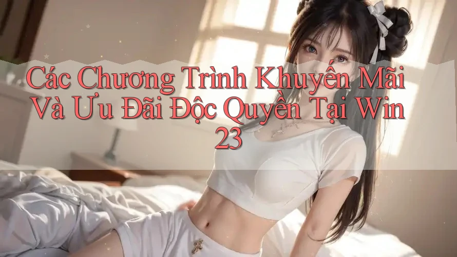 Các Chương Trình Khuyến Mãi Và Ưu Đãi Độc Quyền Tại Win23 Các Chương Trình Khuyến Mãi Và Ưu Đãi Độc Quyền Tại Win23
