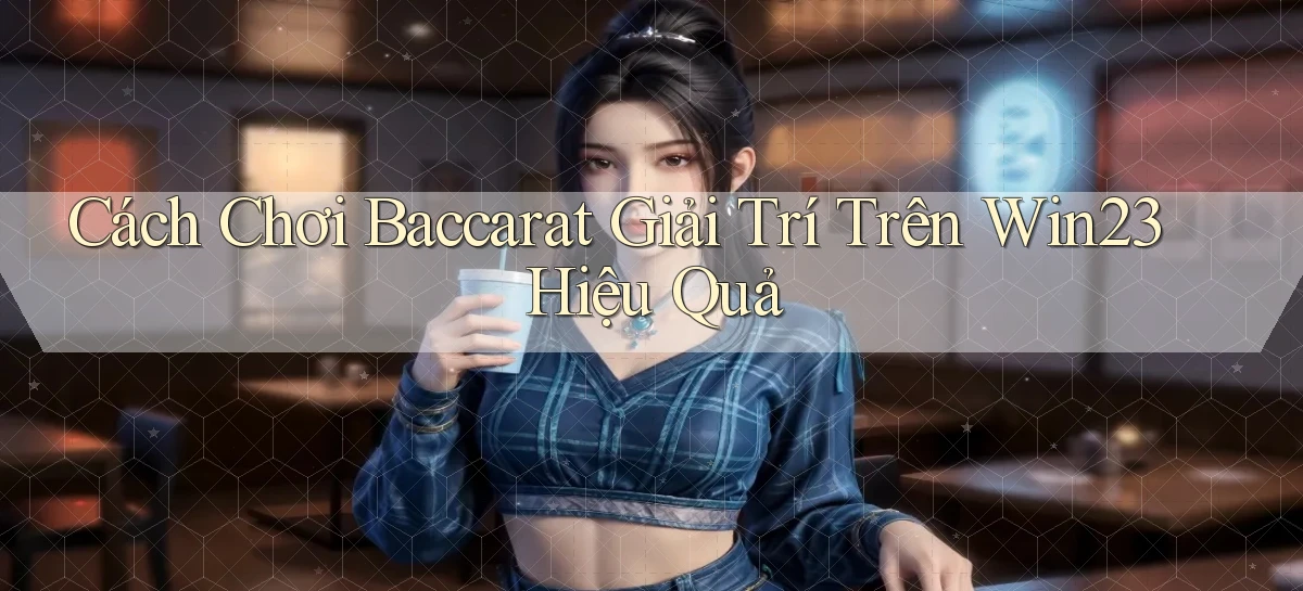 cách chơi baccarat giải trí trên win23 hiệu quả