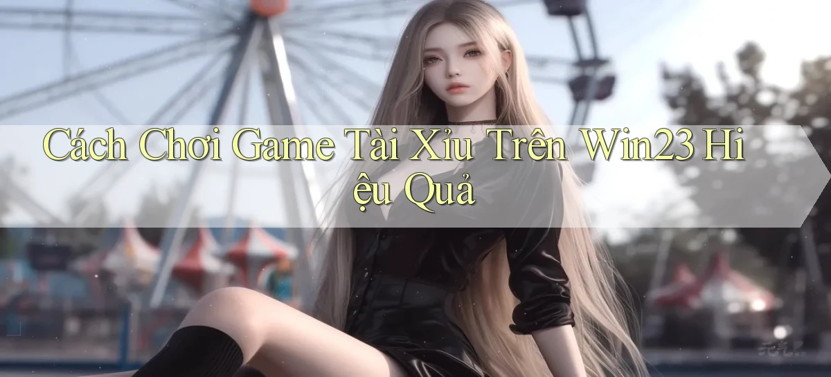cách chơi game tài xỉu trên win23 hiệu quả