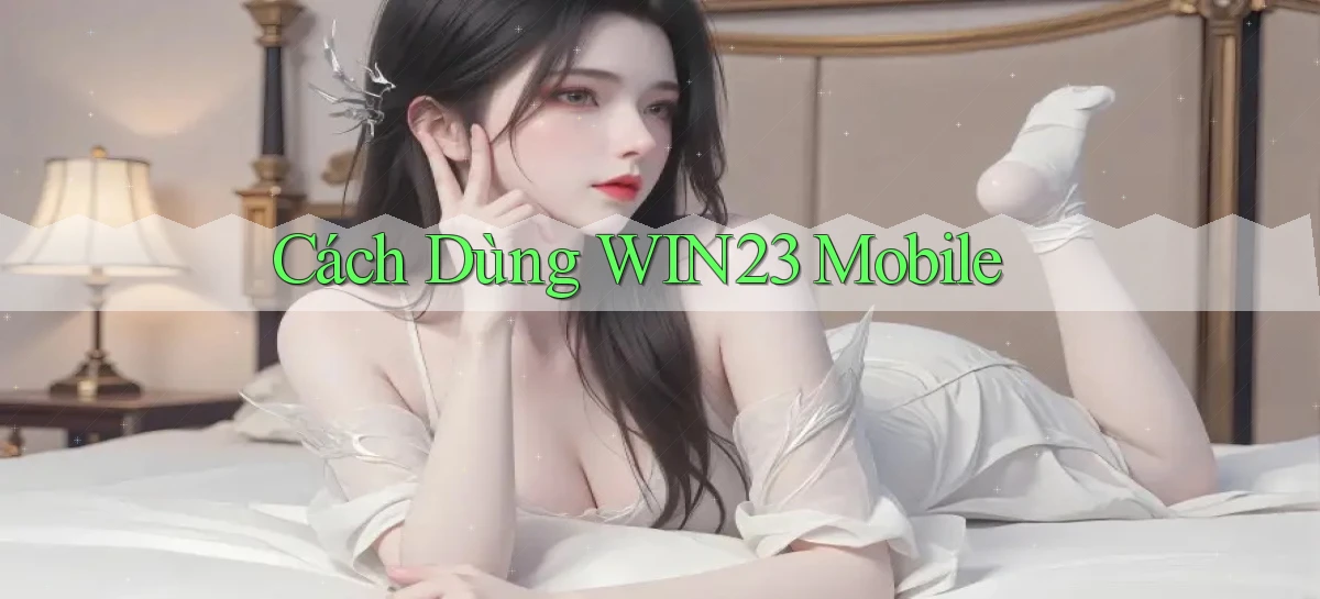 cách dùng win23 mobile
