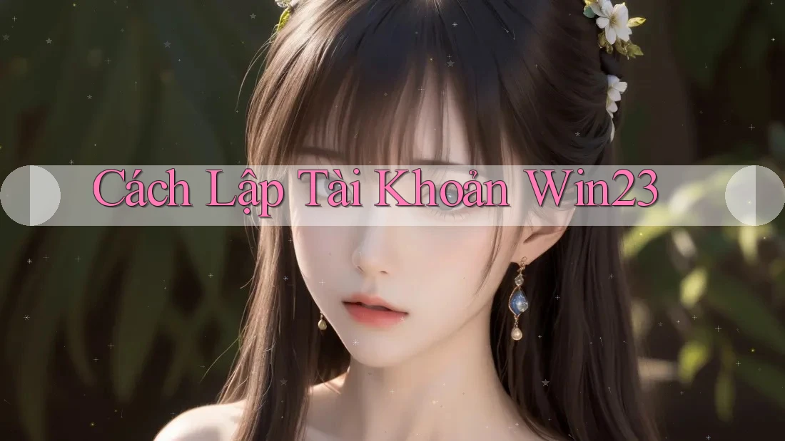 Cách Lập Tài Khoản Win23