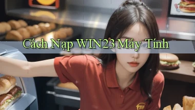 cách nạp win23 máy tính