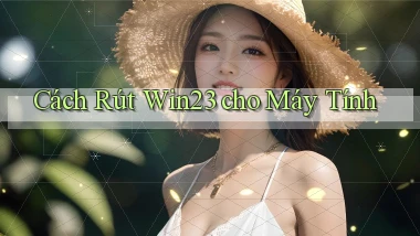 cách rút win23 cho máy tính
