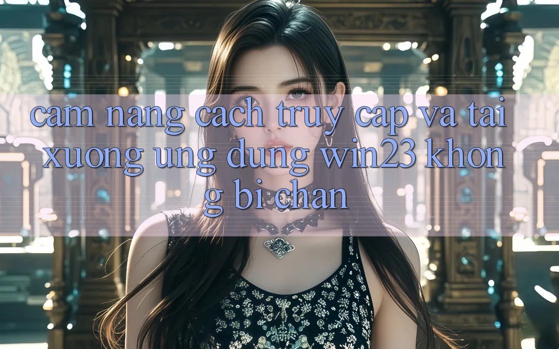 Cẩm nang Cách Truy Cập Và Tải xuống Ứng dụng win23 Không Bị Chặn Cẩm nang Cách Truy Cập Và Tải xuống Ứng dụng win23 Không Bị Chặn