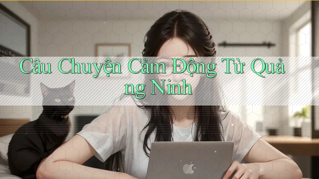 Câu Chuyện Cảm Động Từ Quảng Ninh Câu Chuyện Cảm Động Từ Quảng Ninh