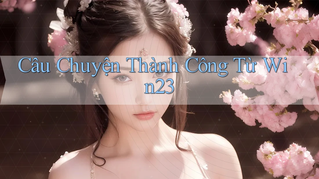 Câu Chuyện Thành Công Từ Win23