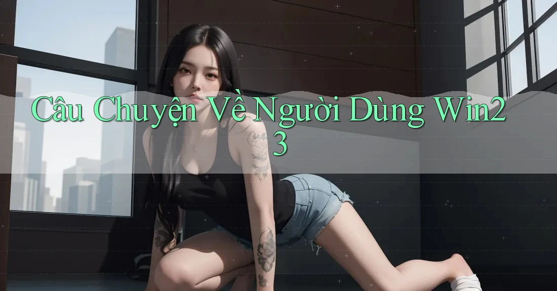 Câu Chuyện Về Người Dùng Win23 Câu Chuyện Về Người Dùng Win23