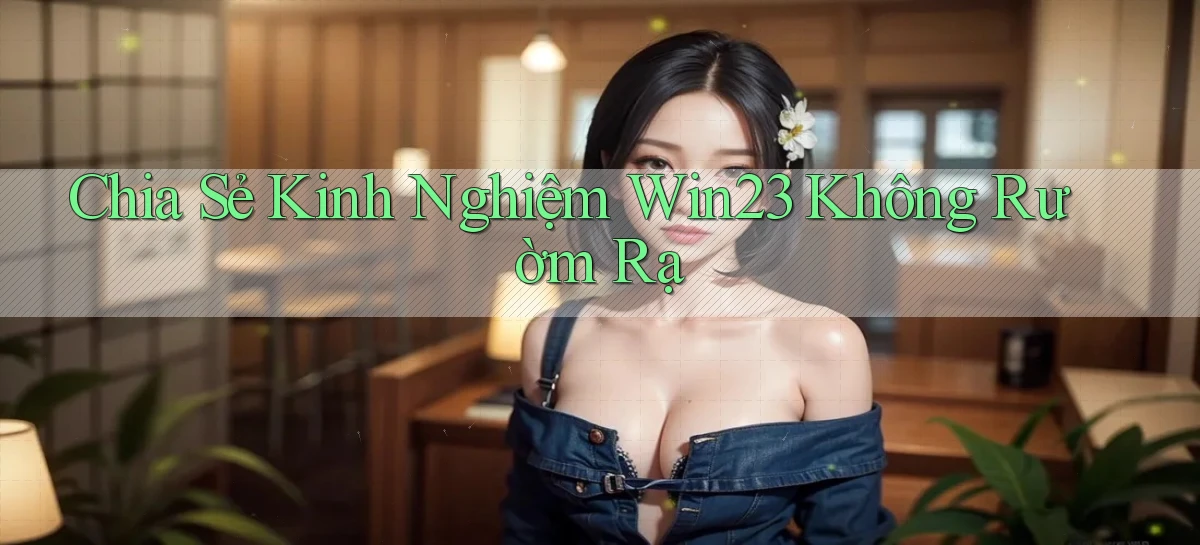chia sẻ kinh nghiệm win23 không rườm rà
