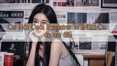 cơ hội cuối register win23 code ưu đãi