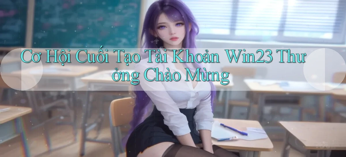 cơ hội cuối tạo tài khoản win23 thưởng chào mừng
