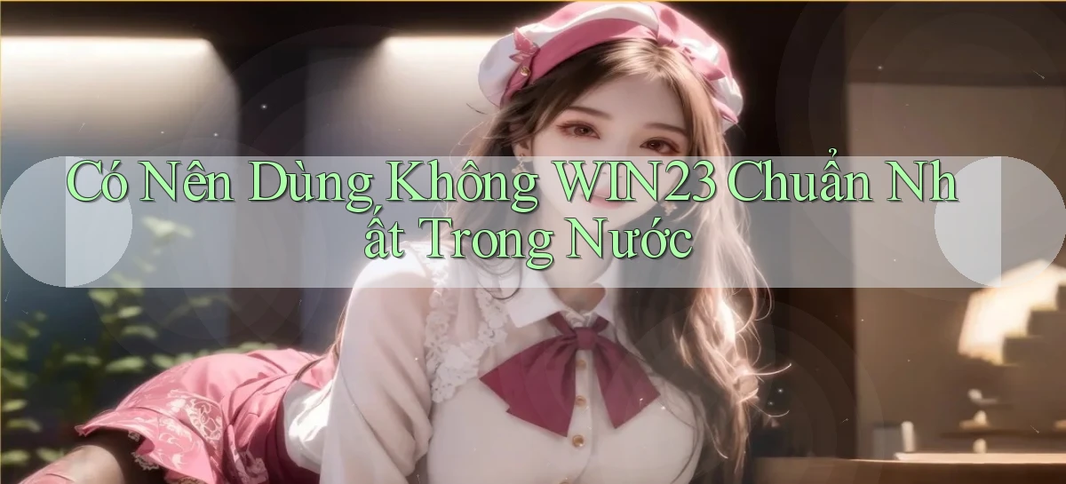 có nên dùng không win23 chuẩn nhất trong nước