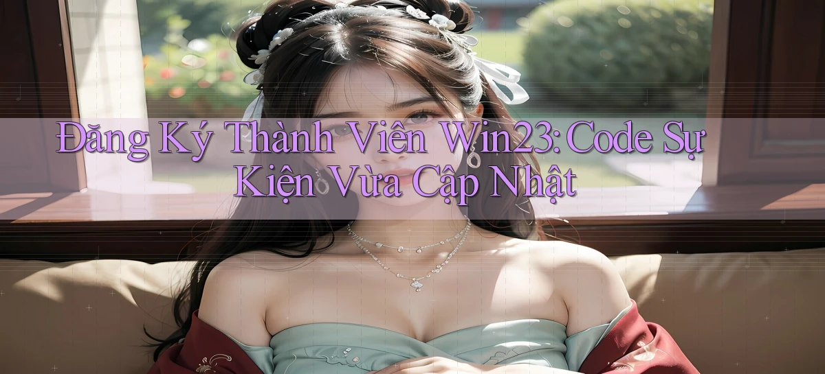 đăng ký thành viên win23 code sự kiện vừa cập nhật