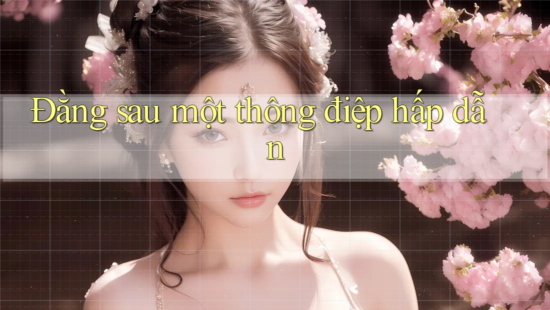 Đằng sau một thông điệp hấp dẫn Đằng sau một thông điệp hấp dẫn