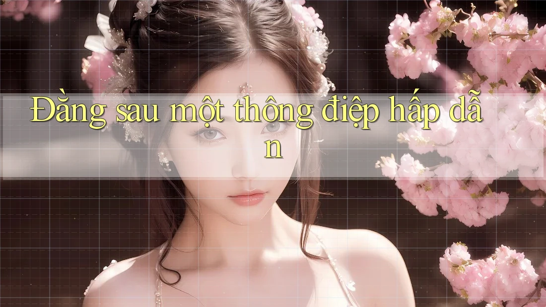 Đằng sau một thông điệp hấp dẫn Đằng sau một thông điệp hấp dẫn