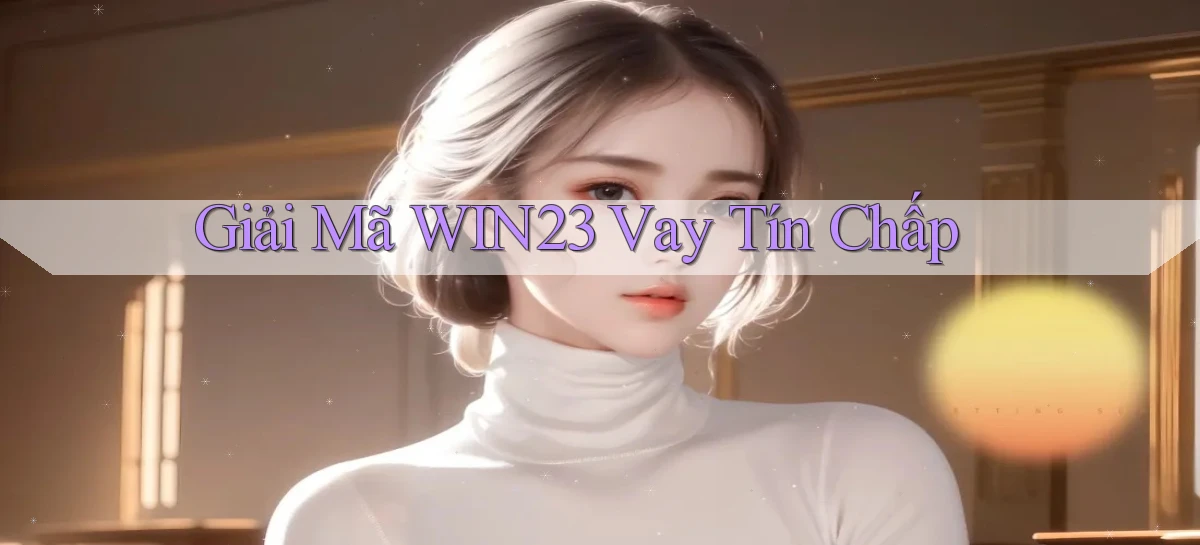 giải mã win23 vay tín chấp