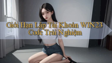 giới hạn lập tài khoản win23 code trải nghiệm