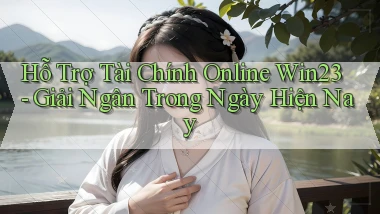 hỗ trợ tài chính online win23 giải ngân trong ngày hiện nay