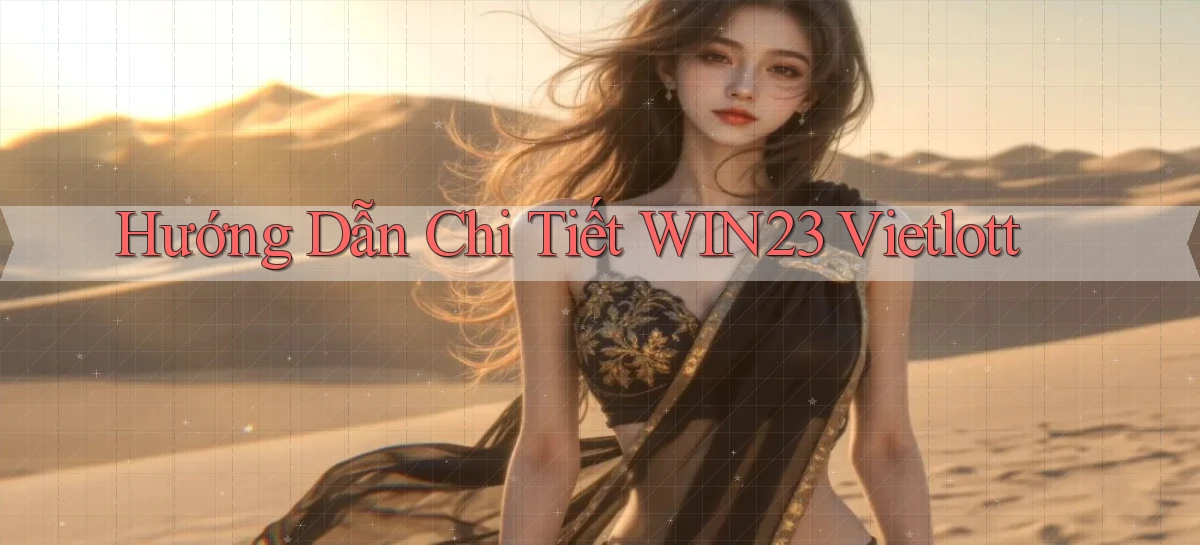hướng dẫn chi tiết win23 vietlott