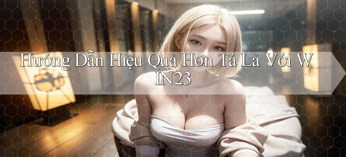 hướng dẫn hiệu quả hơn tá lả với win23