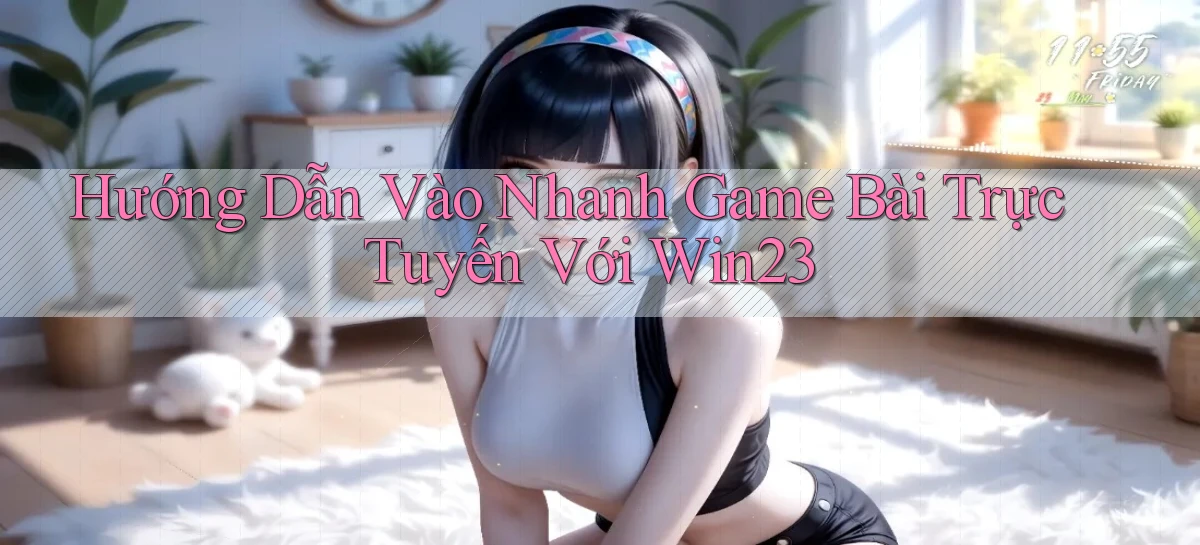 hướng dẫn vào nhanh game bài trực tuyến với win23