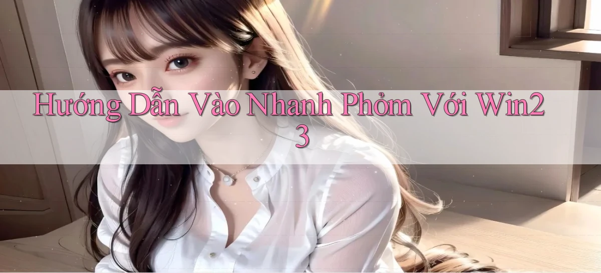 hướng dẫn vào nhanh phỏm với win23