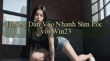 hướng dẫn vào nhanh sâm lốc với win23