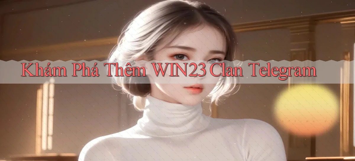 khám phá thêm win23 clan telegram