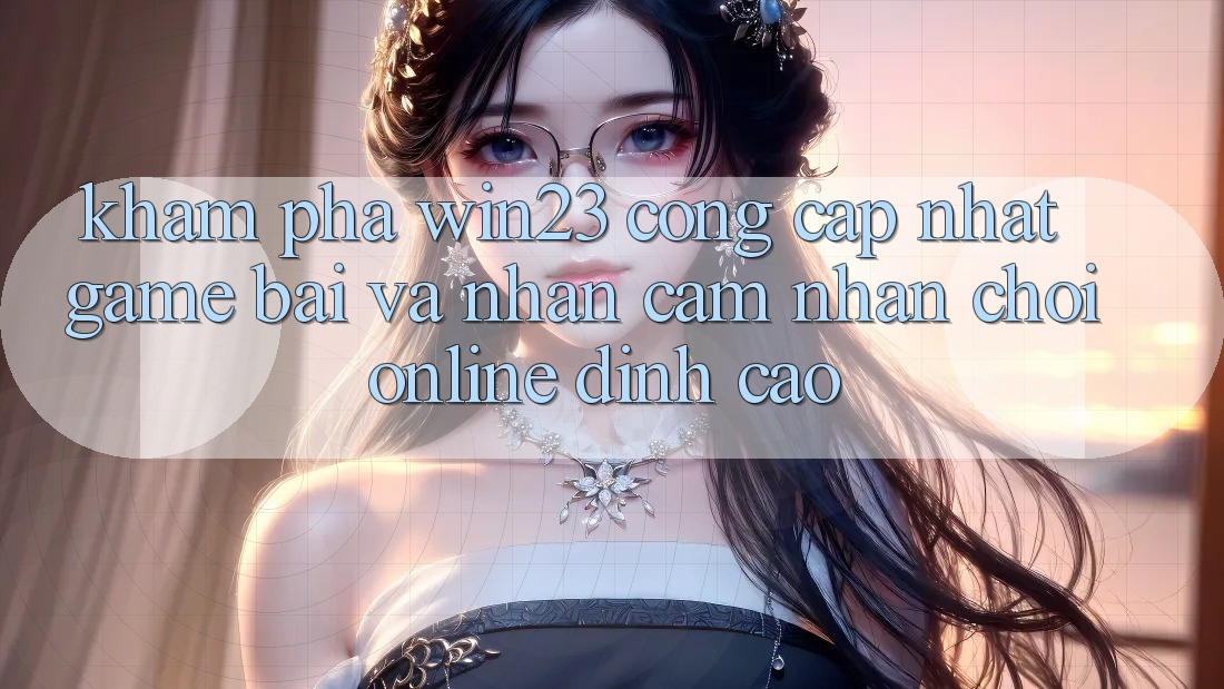 Khám Phá win23 - Cổng Cập Nhật Game Bài Và Nhận cảm nhận Chơi Online Đỉnh Cao Khám Phá win23 - Cổng Cập Nhật Game Bài Và Nhận cảm nhận Chơi Online Đỉnh Cao