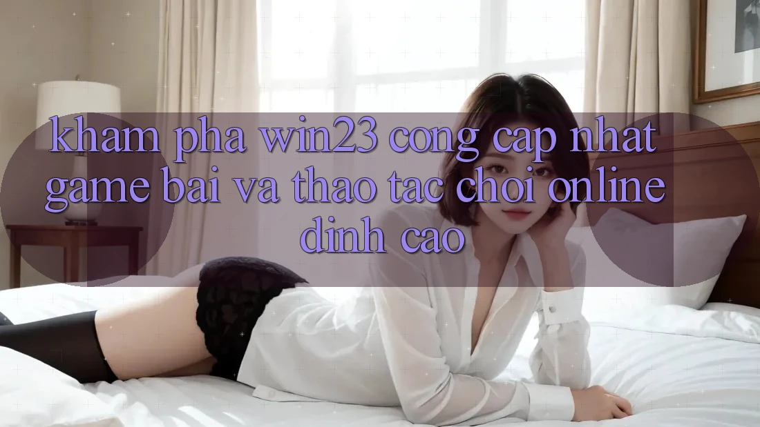 Khám Phá win23 - Cổng Cập Nhật Game Bài Và Thao tác Chơi Online Đỉnh Cao