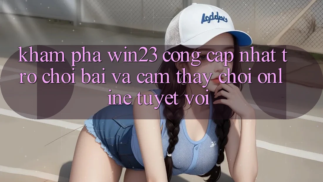 Khám phá win23 - Cổng Cập Nhật Trò chơi Bài Và Cảm thấy Chơi Online Tuyệt vời