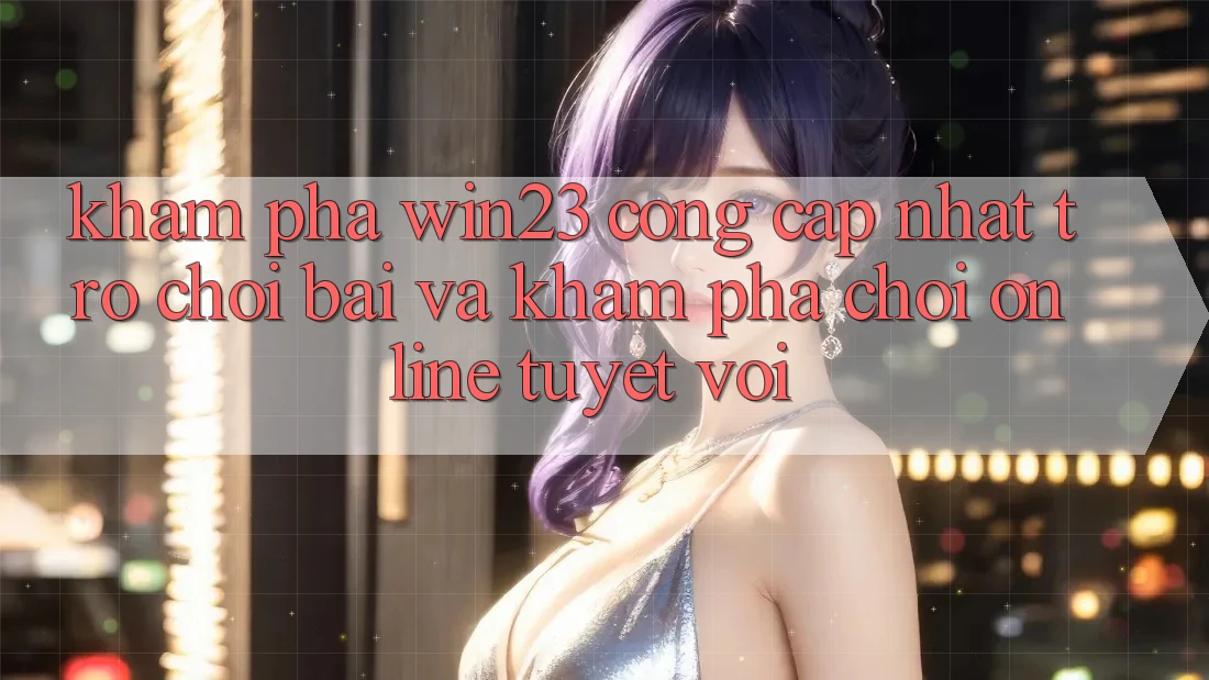Khám Phá win23 - Cổng Cập Nhật Trò chơi Bài Và Khám phá Chơi Online Tuyệt vời