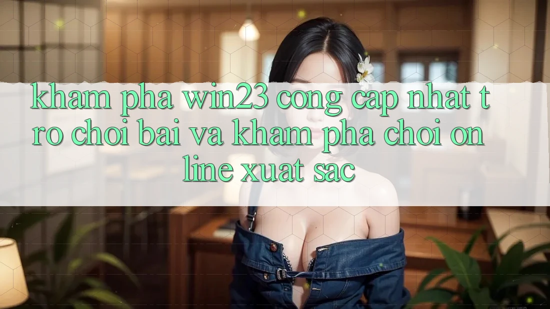 Khám Phá win23 - Cổng Cập Nhật Trò chơi Bài Và Khám phá Chơi Online Xuất sắc