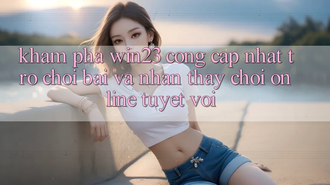 Khám Phá win23 - Cổng Cập Nhật Trò chơi Bài Và Nhận thấy Chơi Online Tuyệt vời