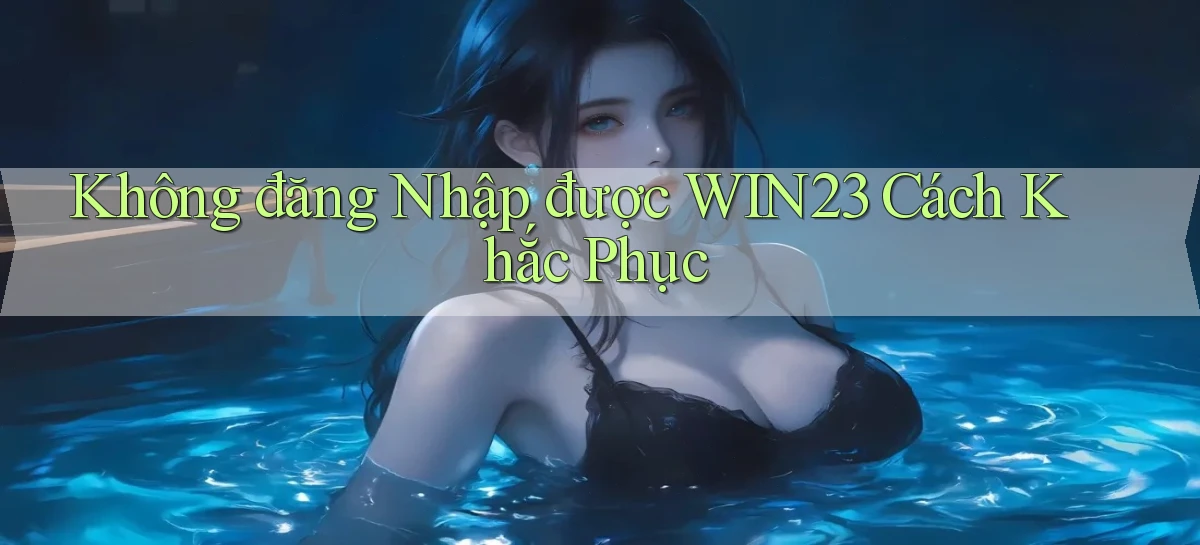 không đăng nhập được win23 cách khắc phục