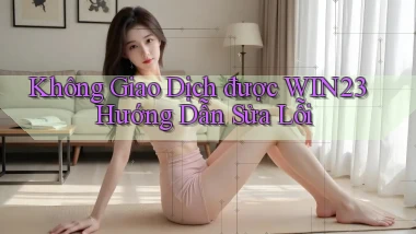 không giao dịch được win23 hướng dẫn sửa lỗi