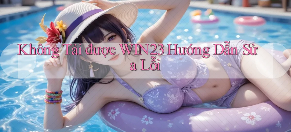 không tải được win23 hướng dẫn sửa lỗi